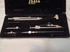 Trusa desen Scala 1969 si Rigle de calcul vechi
